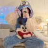 Pyjama Combinaison de dessin animé Blue
