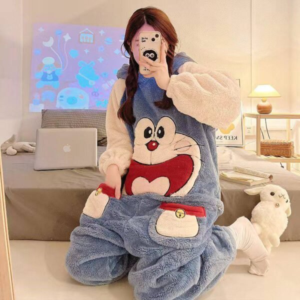 Pyjama Combinaison de dessin animé Blue